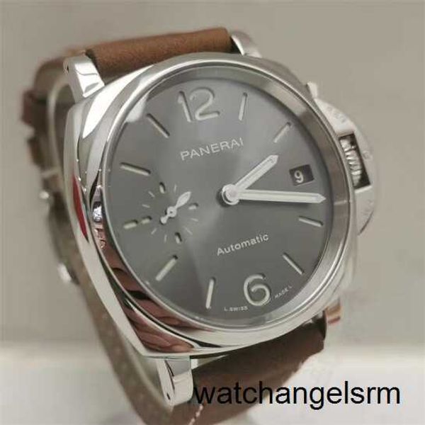 Pilot Wrist Watch Panerai Luminor Due Series PAM00755 Watch Automatic Mechanical Mens Watch Neutre 38 mm PAM00755