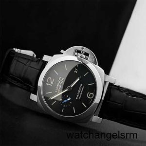 Pilootpolhorloge Panerai Luminor Series Zwitserse heren automatische mechanische luxe chronograaf Watch Sports stoere man horloge grote diameter pam01272 40 mm diameter