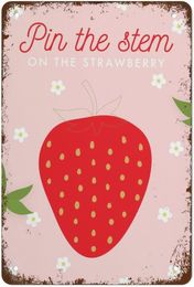 Épinglez le jeu de queue, imprimez la fraise Berry premier jeu de fête d'anniversaire, berry sweet fraiberle farty décor, rétro