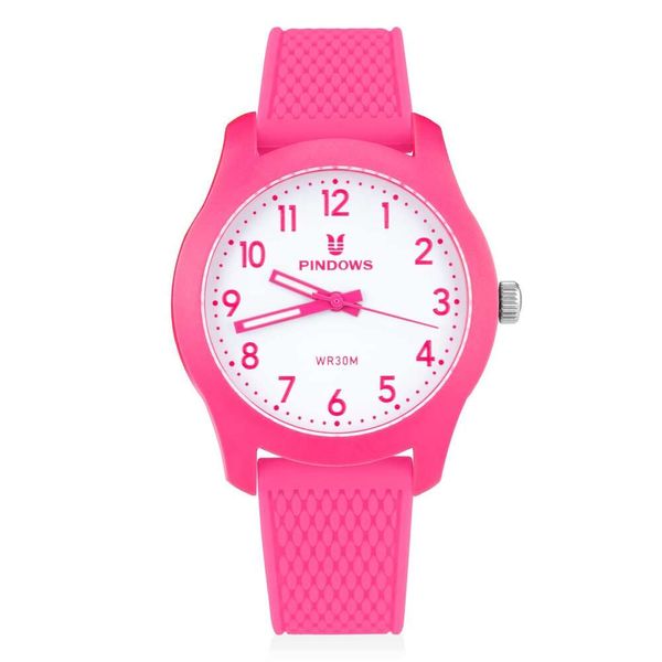 PINDOWS Relojes minimalistas casuales impermeables para mujer, banda de silicona suave y transpirable, fácil de leer, pequeño reloj analógico de enfermera de tamaño pequeño para mujeres, estudiantes, enfermeras,