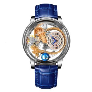 Pindu 6539 Nieuwe aankomst Astronomia Celestial Series Tourbillon Watch Quartz -horloges voor mannen