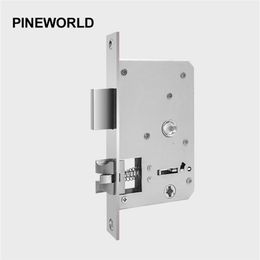 PINE WORLD 5052 6052 Rvs lock body smart vingerafdruk deurslot accessoires fit voor Q202 2010132455