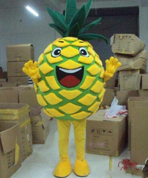 Fruit d'ananas flambant neuf Costume de mascotte tenue complète déguisement mascotte Costume tenue complète Costume tenue complète fanc