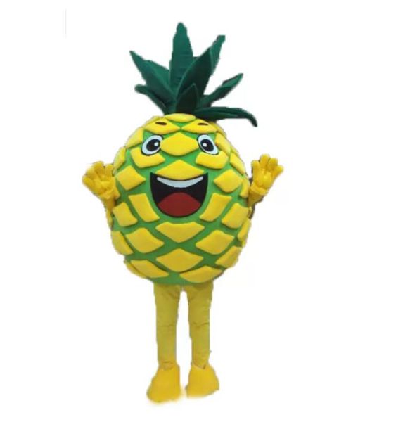 Ananas mascotte Costume Halloween noël fantaisie robe de soirée fruits dessin animé personnage Costume carnaval personnage fête thème vêtements