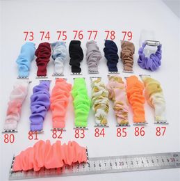 Pineapple Scrunchie WatchBand New Prited Scrunchie Watch Band Tissu Candy Candy Color Band New Arrival2094009