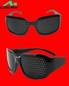 Lunettes de soleil sténopé antimyopie lunettes à sténopé exercice oculaire amélioration de la vision de guérison naturelle lunettes de soins de haute qualité7933586