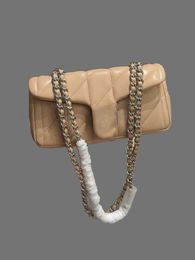Bolsa Tabby Pink and Beige Bolsa cruzada para mujeres Bolso de diseñador Bolso de bolsas para mujer Bolso de cintura de lujo Bag Bumbag Fanal Fashion Shoulder Bag