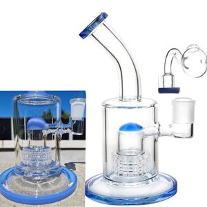 8,7 inch. Dikke glazen water Bongs Hookahs Heady Dab Rigs Oil Smoke waterleidingen met 14 mm gewricht