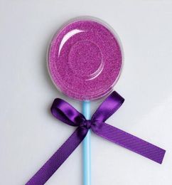 Boîte de cils Lollipop Lollipop Blue Rose Boîte de cils de vison 3D Boîtes de cils faux faux cils Boîte de cils vides Cosmet3201910