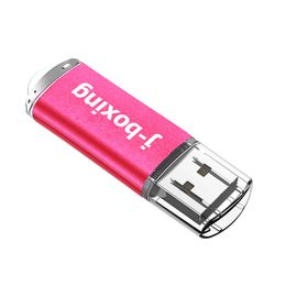 Pink Bulk 200pcs 512 Mo USB 2.0 Drive flash rectangle Drives de stylo de pouce Flash Stick Storage pour ordinateur portable Tablette MacBook U Disque petite capacité