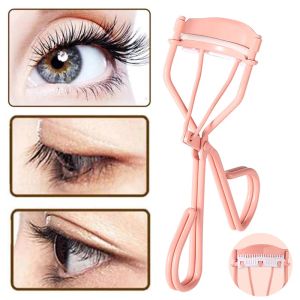 Roze wimper krultje met wimperkam natuurlijke buigende wimper kruicurler Langdurige clip Big Eye Make -up Cosmetische gereedschappen Women Beauty
