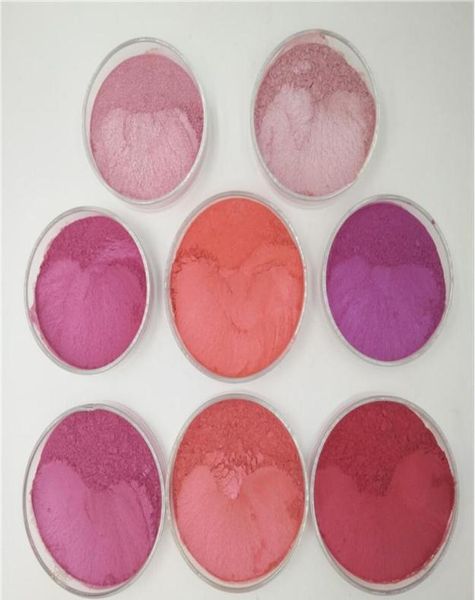 Pink Series Savon Faire du colorant Faire des pigments en poudre en poudre Pigments en poudre Vegan Mica Moules de savon Bath Bombe Colorant9146681