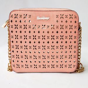 Roze Sugao Crossbody Tas Ketting Schouder Purse Nieuwe stijl PU Leather Designer Handtas Fashion beroemde Women Messenger Bag Hollow Style 230X