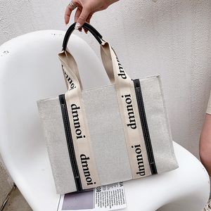 Rose sugao designer sac à bandoulière femmes sacs à main de luxe fourre-tout sac à main épaule mode fille shopping toile grand