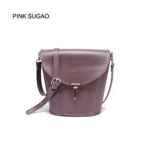 Roze Sugao Designer Crossbody Tassen Luxe Handtassen Portemonnees voor Vrouwen Merk Mode Schoudertassen Topkwaliteit Messenger Bag Bucket Bag 6 Kleur