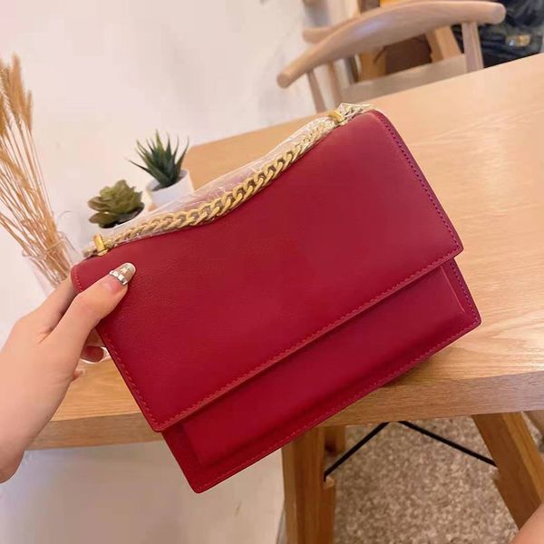 Bolsos de diseñador sugao rosa, bolsos de lujo para mujer, cadena de hombro cruzada, bolso de alta calidad de moda para chica en casa 2021y con caja de 4 colores a elegir