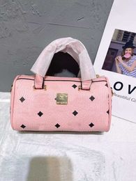 Pink Sugao, bolso de hombro de diseñador, bolso de mano para mujer, bolso de diseñador, bolso estampado Mletter, bolsos de lona, nuevos bolsos de moda