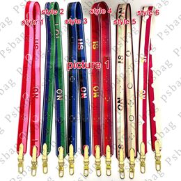 Roze Sugao Designer schouderbanden handtassen riemen schoudertape topkwaliteit canvas riemen voor vrouwen designer tassen 14 kleur kies xiaoxu-230810-35