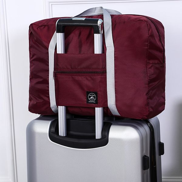 Sac de voyage de concepteur rose Sugao sac à bagages sac d'avion sac fourre-tout de haute qualité sacs à main de grande capacité sac de voyage de mode de luxe 5color HBP