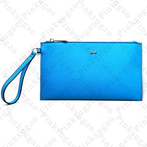 Roze Sugao Wallet Clutch Bag Envelope tas Tas Designer Luxe handtassen Kaarthouder PU Leer Hoge kwaliteit Letter Afdruk Women Fashion Purse Binke tas 0644