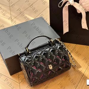 Roze Sugao dames designer draagtas schoudertas crossbody kettingtassen handtas luxe mode hoge kwaliteit lakleer boodschappentas portemonnee met doos xinyu-240227-150