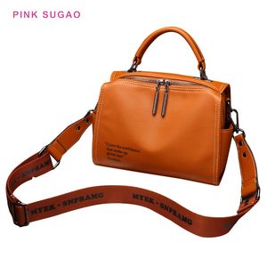 Roze Sugao Vrouwen Schoudertassen Designer Crossbody Tas 2020 Nieuwe Mode Tote Bag Handtas Grote Portemonnee BHP Breedte Schouderriem Handtas