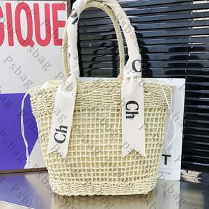 Pink Sugao Women Tote Bag Handtas Luxe Designer Straw Pocket Fashion Handtassen Hoogwaardige grote capaciteit Winkelzak Portebasis 2Size Changchen-240424-37