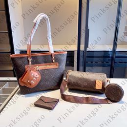 Rose Sugao femmes sac fourre-tout sac à bandoulière sac à main avec sac de taille portefeuille mode haute qualité sac à main de luxe designer sac à main sac à provisions wxz-240124-140