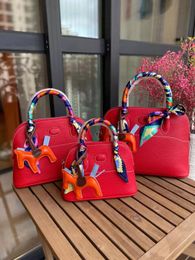 Pink Sugao Femmes Sacs à bandoulière sacs à bandoulière sacs de sacs de luxe Sac de mode de luxe Sac à bourse de haute qualité en cuir véritable CS-0329-250