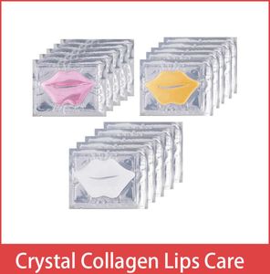 Mascarilla labial de oro blanco rosa, almohadillas de bálsamo, esencia de humedad, colágeno de cristal, parche para el cuidado de los labios, almohadilla para la belleza de la piel facial, cosmética 5554623