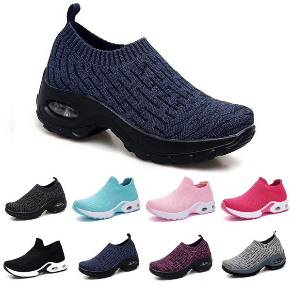 Pink White White Wholesale Type23 Men Black Running Shoes sin lecho Avestible cómodo CONTINUACIÓN Mensificador