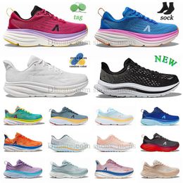 rose x2 clifton 9 chaussures de course bleues noir Pale Mauve Peach Whip mach violet Harbour Mist bondi 8 kawana 8s un un rouge Goblin Blue Mountain Spring baskets grises