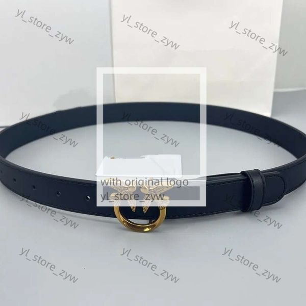 Pinkoo Belt 2024 Nuevo cinturón de diseñador marca para hombres para mujer Swallow Bebeto Cinturón clásico de cuero de cuero genuino Hebilla de vajilla Cinturón de vajilla al por mayor