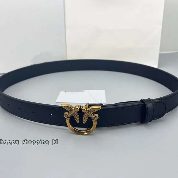 Pinkoo Belt 2024 Nouvelle ceinture de créateurs marque Mens pour femmes Swallow Boucle Certe classique en cuir véritable oiseau de mode boucle de vache de vache ceinture de courroie en gros 686