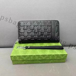 Pinksugao heren portemonnee lutch tas kaarttas handtas portemonnees clutch bag modeontwerper kaarthouder hoge kwaliteit lange stijl portemonnee boodschappentas met doos xy-240325-65