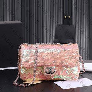 Pinksugao dames schoudertas crossbody kettingtassen handtassen luxe mode topkwaliteit pailletten portemonnees designer boodschappentas 2size xiaoxu-0707-250