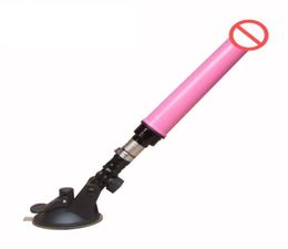 PinkWhite Sex Machine Accessoires Automatique Sex Machine Gun Gode Attachement Femelle Masturbation Sex Toys avec Ventouse Fixe Brack7787519