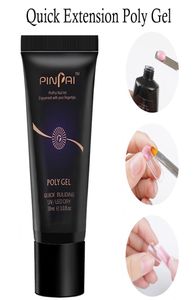 Pinpai 30ml Extensions de ongles en gel poly