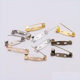 Pins Broches 50 stks/partij 15 20 25 30 35 40 45Mm Broche Clip Basis Pins Veiligheidsinstellingen Leeg voor Diy Sieraden Maken Benodigdheden 784 T2 D Dh1Xj