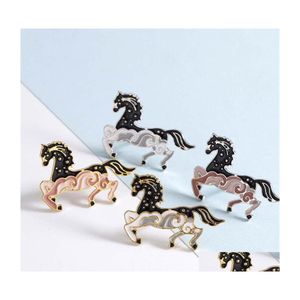 Pins Broches Animal Cheval Gutta Percha Couleur Broche Pin Bijoux Yiwu 72C3 Drop Delivery Dho7S