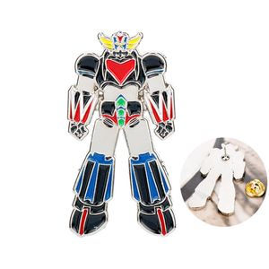 Broches, Broches Animation Dessin Animé UFO Grendizer Robot Broche Femmes Hommes Bijoux Créatifs Pour Adultes Enfants Épingles En Émail