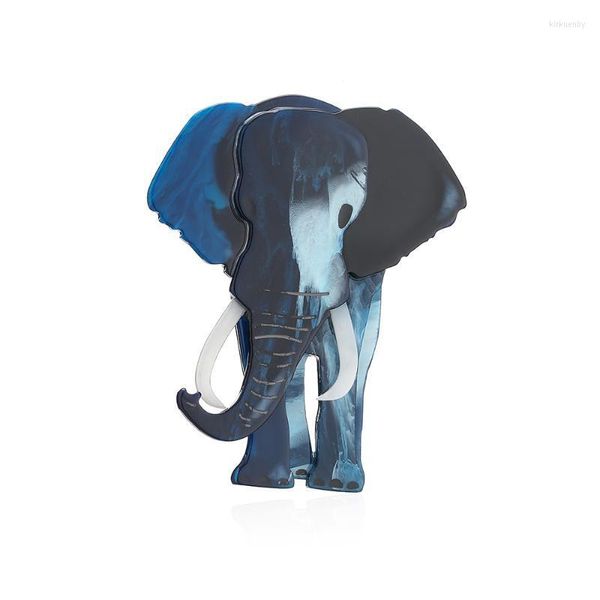 Broches Broches APSVO Acrylique Éléphants Mignons Pour Femmes Épinglette Animaux Badges Halloween Cadeaux De Noël À La Main De Luxe Bijoux Kirk22