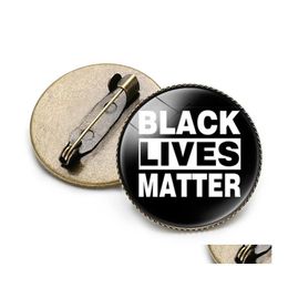 Broches Broches Black Lives Matter Épingle en émail J'ai un rêve Revers Vêtements Sac Badge Bijoux Cadeau Drop Livraison Otmdh