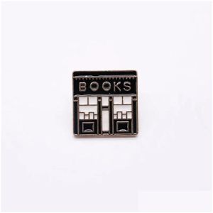 Broches Broches Broche Tempérament Noir Couperet Fille Je Ne Suis Pas Un Filet D'oiseau Me Snares Livre Librairie Bibliothécaire Starbrooch Émail Badge Dr Otdlf