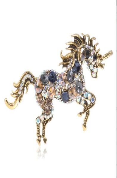 Broches broches Cindy Xiang Rignestone grand dragon pour femmes colorf vintage zodiaque animal épingle chinois Feng accessoires d'hiver dropdhxts2463663