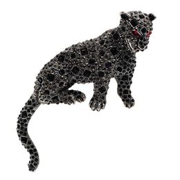 Broches de alfileres El cofre de leopardo del Rin recién llegado de CINDY XIANG, adecuado para mujeres, grandes animales salvajes, pin, abrigo, joyería en 2 colores, se puede usar como un buen regalo G220523