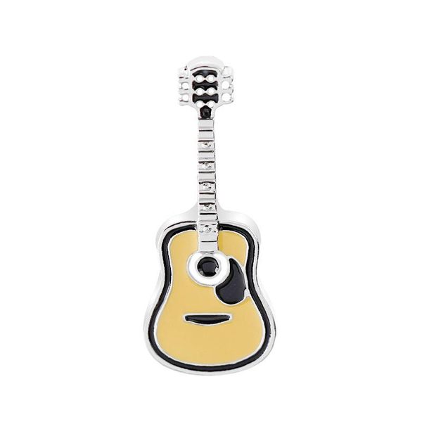 Épingles, Broches Guitare Creative Guitar Broche Enamel Épingles Musique Fans Cadeaux Cadeaux Sacs Badges de revers pour jeunes filles Boys Vêtements Bijoux