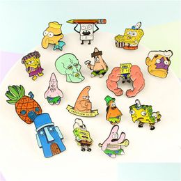 Broches Broches Dessin Animé Mignon Muscar Frites Broche Broches En Émail Broches En Métal Pour Hommes Femmes Badge Pins Metalicos Brosche Accesso Dhdgy