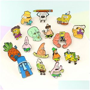 Pinnen broches schattige cartoon muscar friet broche email pins metaalbroches voor mannen vrouwen badge dennen metaalicos brosche accesso dhoxz