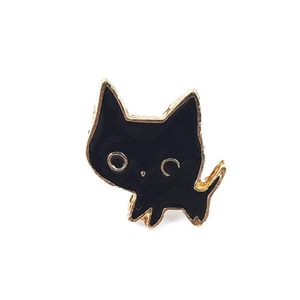 Pins Broches Leuke Kat Broche Kitten Badge Prik Paard Naald Kleding Druppelen Olie Trinket Kan Drop Levering Otpks